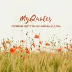 MyQuotes | Лучшие цитаты на каждый день
