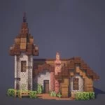 Minecraft майнкрафт постройки