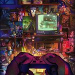 ? Комната геймера