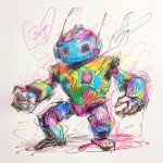 Робот Нарисовал