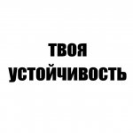 твоя устойчивость