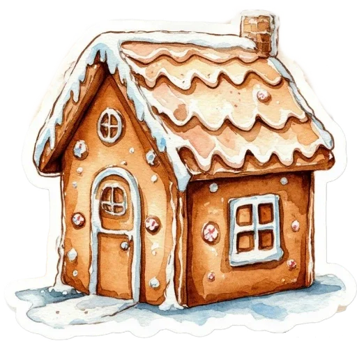 Акварельная зима