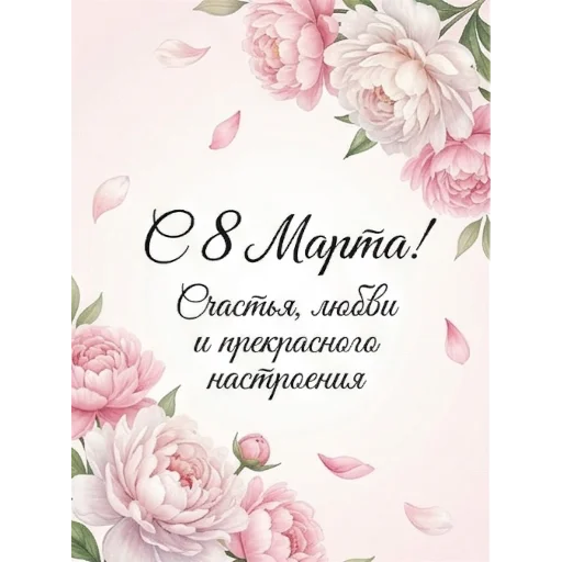 Открытки на 8 марта