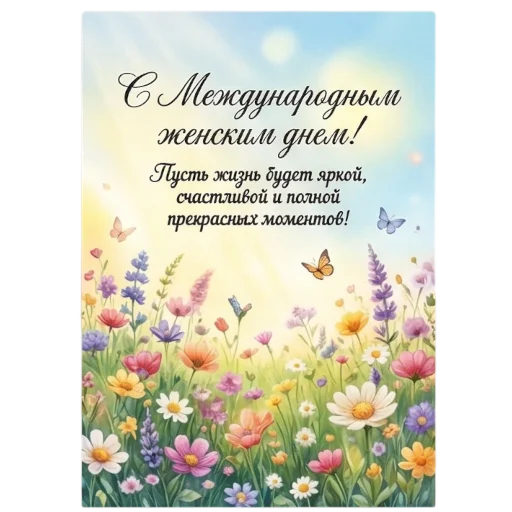 Открытки на 8 марта