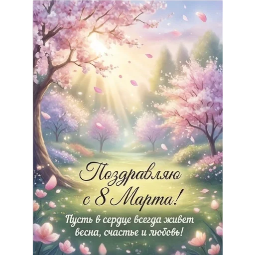 Открытки на 8 марта